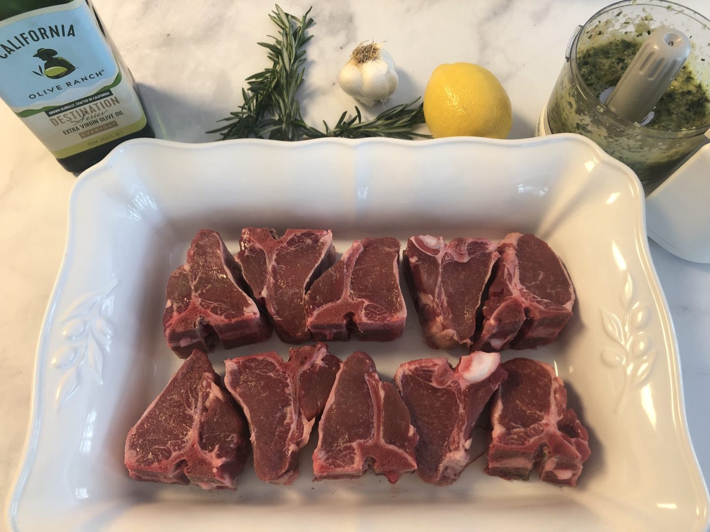 Grilled Lamb Loin Chops