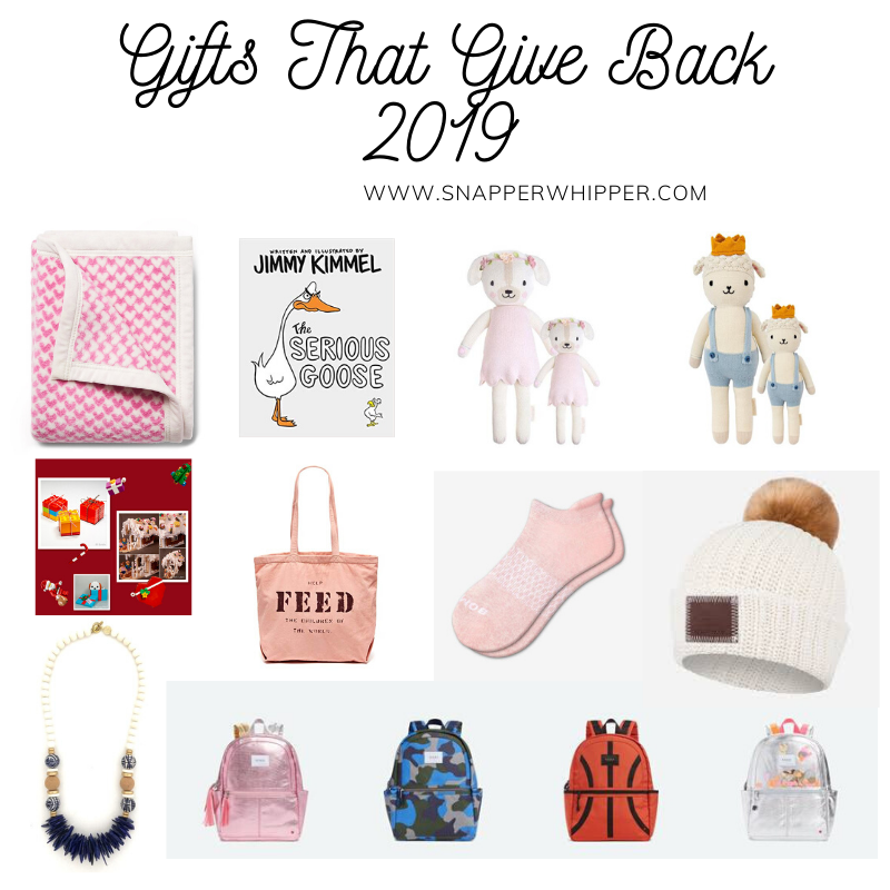 Gifts that Give Back 2019